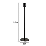 1 Set European Metal Candle Holder Exquisite Candlestick Candelabra Vintage Golden Wedding Decoration Home Living Room Decor