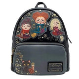 MINISO Disney Alice in Wonderland PU Leather Women Backpack Cartoon Ice Cream Stitch Baby Yoda Handbag Fantasy Figurines