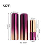 12.1mm DIY Purple Lipstick Tube Cosmetic Lip Balm Packing Container Lip Gloss Refillable Bottle Lip Accessory Wholesale