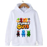 Kids Anime Stumble Guys Hooded Sweatshirts Long Sleeve Pullover Boys Girls Game Print Hoodies Stumble Guys Children Hoodie Tops