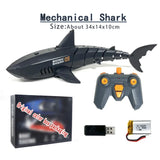 2.4G Radio Remote Control Shark Water Bath Toys Kids Boys Children Swimming Pool Electric Rc Fish Animals Submarine Boats Whale