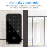 Outdoor Waterproof Access Control Smart Electronic Door Lock RFID 125KHz System Keypad Password Apartment Access Controler