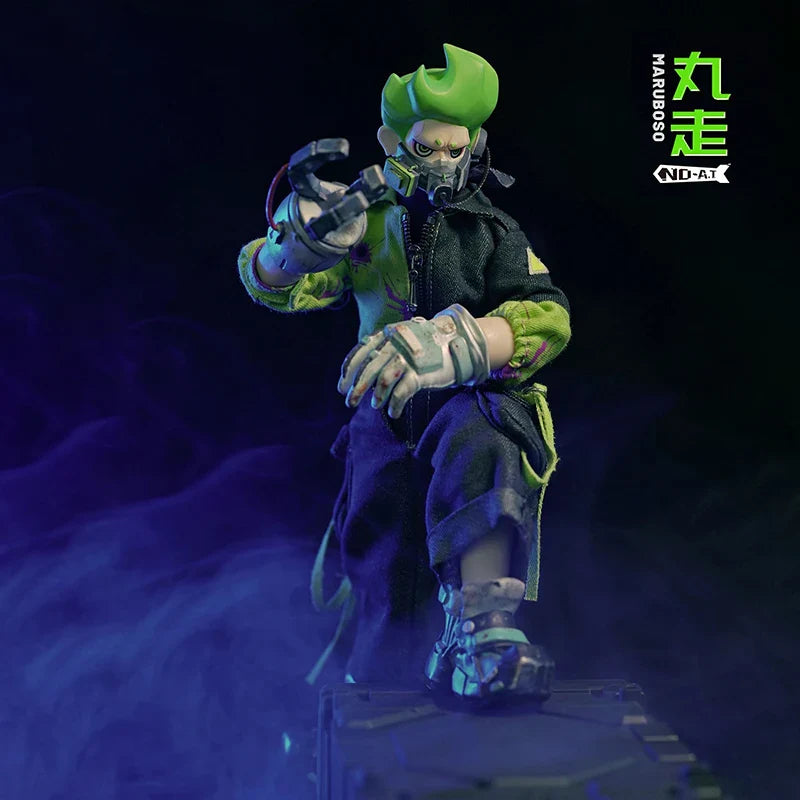 21cm Anime Warrior Doll Action Figurine Model Toys Kits Short Hair  Action Figure Figurine PVC Collection Model Doll Toys