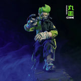 21cm Anime Warrior Doll Action Figurine Model Toys Kits Short Hair  Action Figure Figurine PVC Collection Model Doll Toys