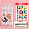 168 Color Marker Pen Set Manga Double-Headed Comic Highlighter Art Painting Drawing Sketch Graffiti Watercolor Stationery