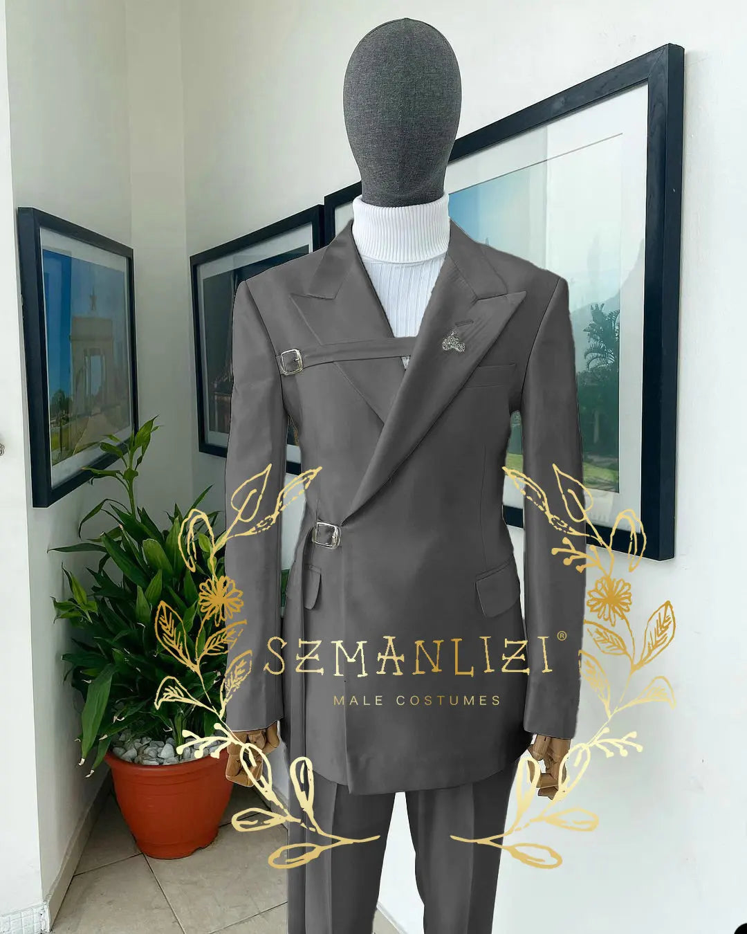 New In Suits & Blazers Wedding Suits For Men 2023 Coat Pant Design Latest Costume Homme Fashion Formal Tuxedo Groom Suit Dresses