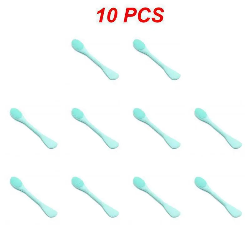 1~10PCS Soft Silicone Washing Brush Remover Face Exfoliating Pore Cleaner Brush Soft Nose Brush Pore Cleaner Skin Care Massager