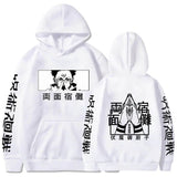 Anime Jujutsu Kaisen Hoodies Men Satoru Gojo Print Sweatshirt Autumn Winter Harajuku Hoody Hooded Streetwear Plus Size Hoodie