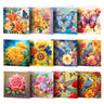 20/16/12/8pcs Christmas Cards Diamond Painting Greeting Cards 5D Diamond Embroidery Diamond Mosaic Set New Year Christmas Gift