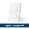 Zemismart Tuya Zigbee Smart 1 2 3 4 6 Gangs Light Switch Brazilian Wall Interrupter Alexa Google Home Work with Homekit