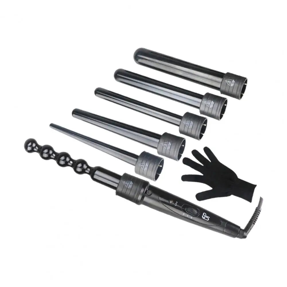 Hair Waver Iron Curling Tube Professional Ceramic Salon Hair Curler Set Styling Appliances Rollers Curling Iron Roller Curls