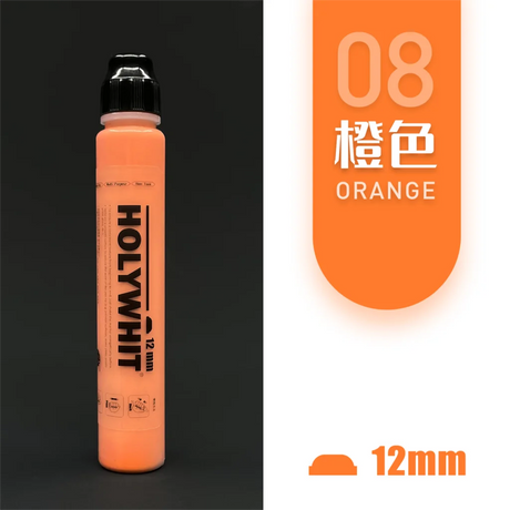 Holywhit Graffiti Flowing Markers Pen 12mm / 50ml Oily Round Head Signature Pen Oily Waterproof Paint Pen Can Add Ink