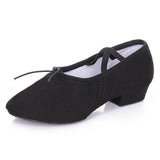 WomanLatin Dance Shoes for Girls Ladies Practise Teachers Shoes Graffiti Ballroom Modern Tango Jazz Dancing Shoes