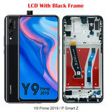 6.59" Original For Huawei Y9 Prime 2019 LCD STK-LX3 L21 Display Touch Screen Digitizer Assembly For Huawei P Smart Z LCD