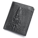 Luxury Designer Leather Wallet Long Purse Alligator Style Popular For Men Male Fashion Card s Business