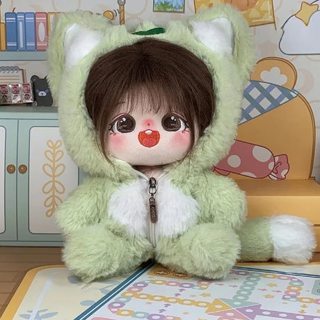 20cm Fat Body Cotton Doll Idol Plush Baby Toys Dudu Meow High Quality Kawaii Stuffed Customization Figure Toys Collection Gift