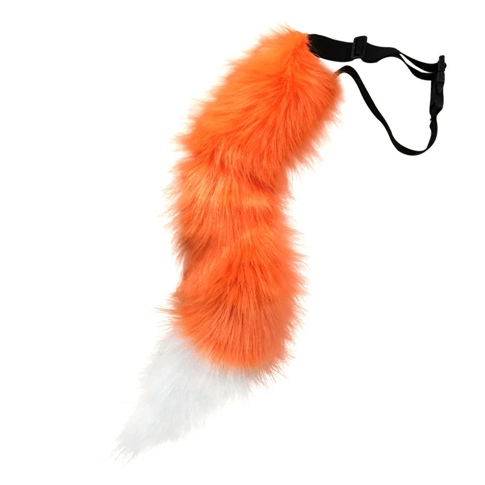 Halloween  Japanese  handmade  simulation fox tail cosplay cat lady plush  Animation Derivatives/Peripheral Products