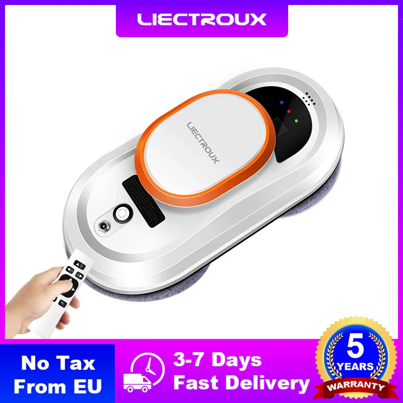 Liectroux HCR-09 Window Cleaning Robot,Robot Vacuum Cleaner for Window,Robot Window Cleaner,Electric Glass Wiper,Floor Mop Robot