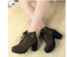 New Women autumn Winter Snow Boots Thick bottom short  Boots Women's Shoe high-heeled shoes +AA