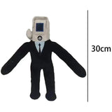 61style Skibidi Toilet Plush Cameraman TV Man Dop Dop Yes Yes Titans Camcordeman Speakerman Speaker Man Plush Soft Stuffed Doll