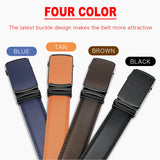 Genuine Leather Belt Top Quality Men's Belt Luxury Designer Leather Belts For Men Metal Automatic Buckle Male Fashion belts