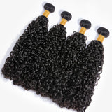 Brazilian 3B 3C Spirals Curly Bundles With Frontal 10A Pixie Curl  Virgin Human Hair Extension Kinky Curly Weave With Closure