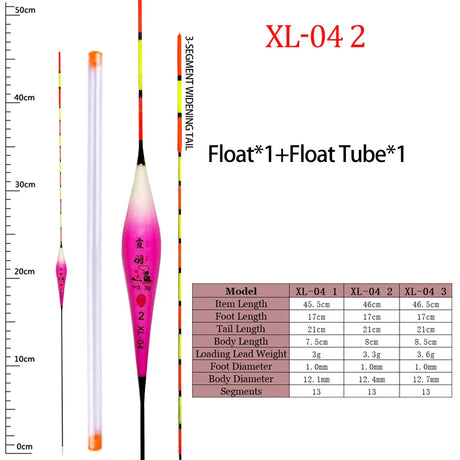 1PC Fish Float +1 Float Seat Stable River Lake Buoy High Sensitive Anti-wind Crucian Carp Grass Carp Vertical Float Tackle Tools