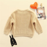 Spring Autumn Sweaters Newborn Infant Knit Wear Toddler Knitting Pullovers Tops Baby Girl Boy Sweaters Kids Sweaters