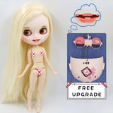 ICY DBS blyth doll CUSTMIZED carvd lips teeth matte face  joint body on sale 1/6 BJD neo azone