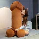 30cm Funny Penis Plush Toy Simulation Stuffed Soft Dick Doll Real-life Penis Pillow Cushion Cute Sexy Toy Interesting Gift