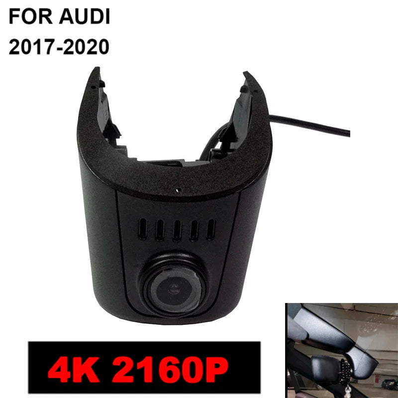 4K 2160P Plug and play Car DVR Video Recorder Dash Cam Camera Easy Installation for Audi Car A1 A3 A4 A5 A6 Q3 Q5 Q7 2004-2020