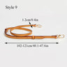 100% Genuine Leather 105CM Bag Strap for LV Neverfull Bags Adjustable Handbags Straps Crossbody Replacement Bag Accessories