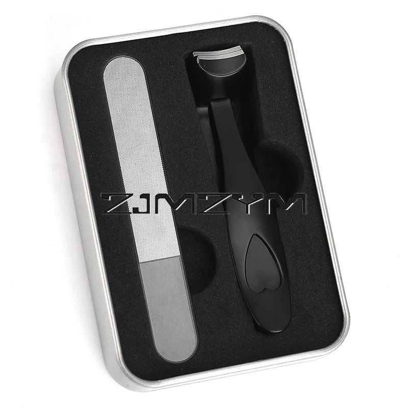 Stainless Steel Nail Clipper With Large Opening Home Nail Clipper Anti-splash Nail Clipper Beauty Manicure Tool