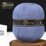 150g Solid Color Silk Cotton Yarn Soft Yarn For Crocheting, Knitting T-shirts Shawls Scarves Accessories And Handicrafts