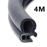 SIDE TUBE SEAL Front Sliding Door Bonnet For VW T4 T5 T5.1 T6 Transporter Multivan Caravelle Rubber FINNED Car EDGE TRIM Strips