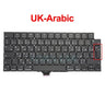 New A2442 A2485 Keyboard Macbook Pro 14" 16" M1 Pro/Max US UK French Germany Italy Korean Russian Replacement Keyboard 2021