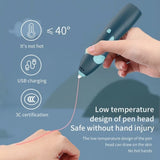 Wireless 3D Doodle Pen for Kids - Low Temp Creative Art Tool for Fun Crafts and Learning