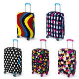 Fashion Suitcase Cover Travel Luggage Protector 5 Colors Luggage Case Dust Cover Apply To 18-26inch Suitcase Trolley Case Cover