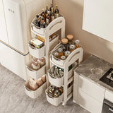 Movable Storage Trolley Kitchen Wheels Rack Small Mobile Trolley Kitchen Bathroom Snacks Moveis De Cozinha Restaurant Furiture