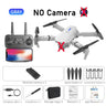 E88 Pro Drone 10K Camera Ultra HD Dual Foldable RC Quadcopter Altitude Hold Visual Positioning Auto Return RC Drone Toy