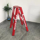 Modern Step Ladder 2 or 3 Step Aluminium Folding Ladder Portable Slim Step Stool Safety Household Stepladder with Milti-fuction