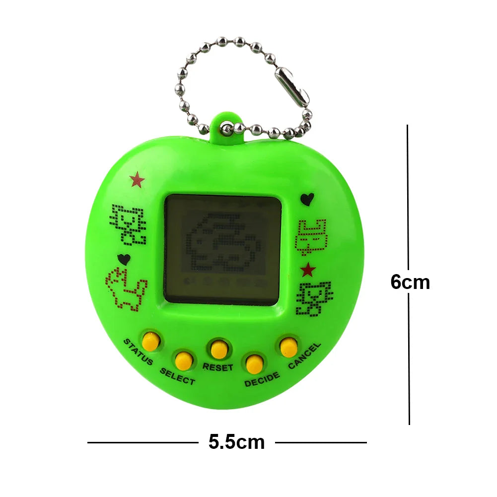 Tamagotchies Electronic Pets Toys 90S Nostalgic 49 Pets in One Virtual Cyber Pet Toy Funny Tamagochi Game Console Keyring Gift