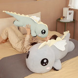 Huggable Big Long Cute Dinosaur Plush Toy Soft Cartoon Animal Angel Stuffed Doll Boyfriend Pillow Kids Girl Birthday Gift Decor