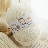 Top Quality Wool Blended Crochet Yarn Knitting Sweater Scarf Woollen Thread Thick Yarn 4ply 3pcs*100g=300grams Free shipping