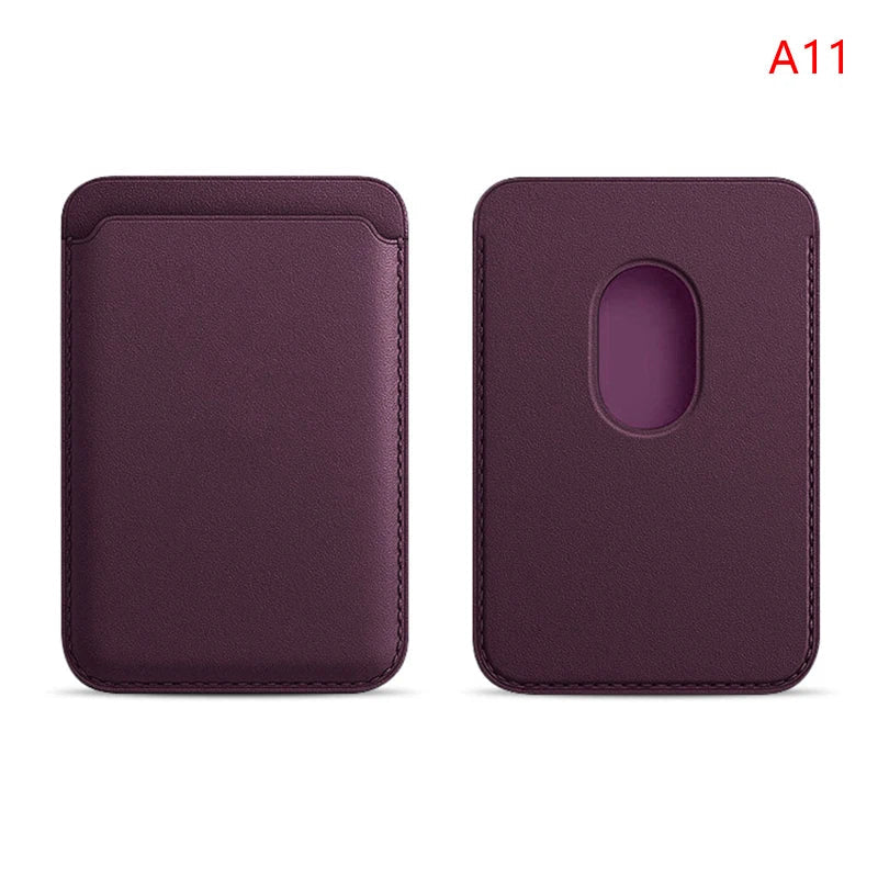 Luxury For Magsafe Magnetic Leather Wallet Case For iPhone 13 12 11 14 Pro Max 15Pro S23 Card Holder Phone Bag Cover Accessories