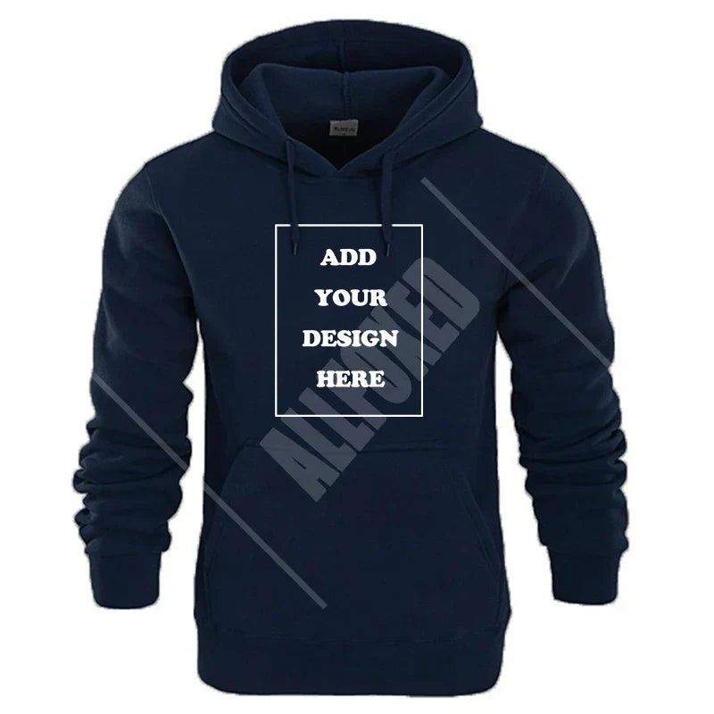 Customized Men Sweatshirt Pullovers Men's Pullovers Custom Hoodie Personalized Logo Badges Custom Top Unisex Sweetshirts S-4XL