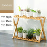 Wooden Multilayer Flowerpot Organizer Flower Holder Balcony Stand Pots Display Shelf Plant Stand Living Room Outdoor Furniture