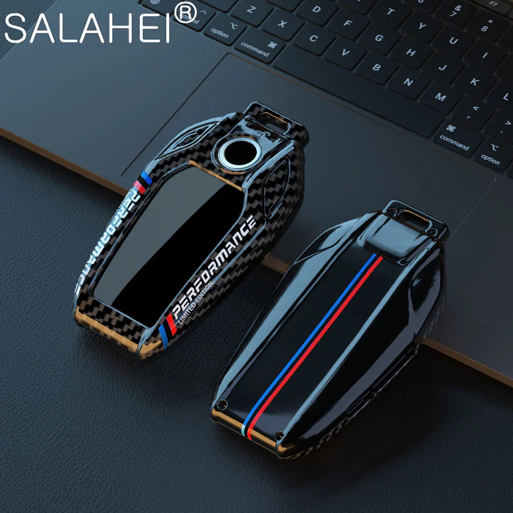 Car Carbon Fibre Key Cover Case Shell For BMW 5 7 Series G11 G12 G30 G31 G32 I8 I12 I15 G01 G02 G05 G07 X3 X4 X5 X7 Accessories