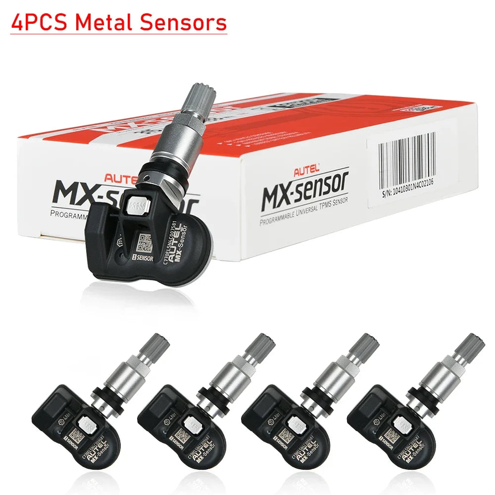 2024 Newest Autel TPMS Sensor 2in1 MX-Sensor Tire Repair Tools TPMS Sensor Programing W/ TS501 TS508 AUTEL 433 MHZ 315MHZ EU US