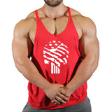 2021 Gym clothing cotton singlets Men's Undershirt bodybuilding tank top men fitness shirt muscle guys sleeveless vest Tank tops